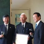 麻生副総理をお迎えして・ヘンドン日本人墓地設立８０周年式典